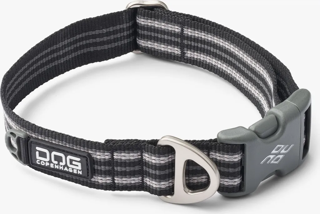 Collier pour Chien Noir de Taille L - Accessoire Copenhagen V3 Style