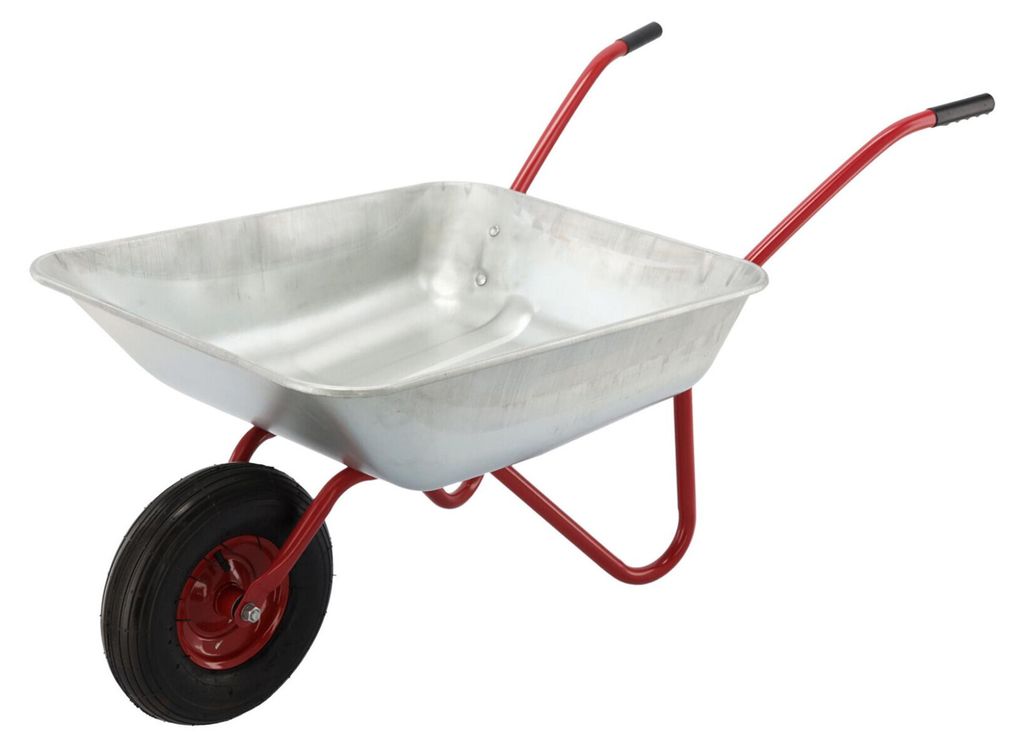 Aga Schubkarre 85 Liter, 100Kg, Bauschubkarre, Produktbild 
