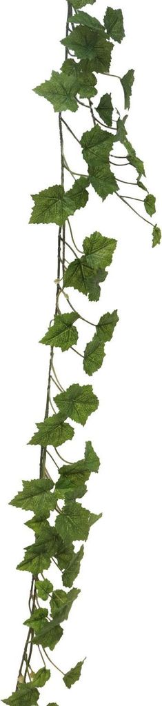 artplants.de Künstliche Weinreben Girlande Hong, grün, 180 cm - Deko Pflanzen Girlande