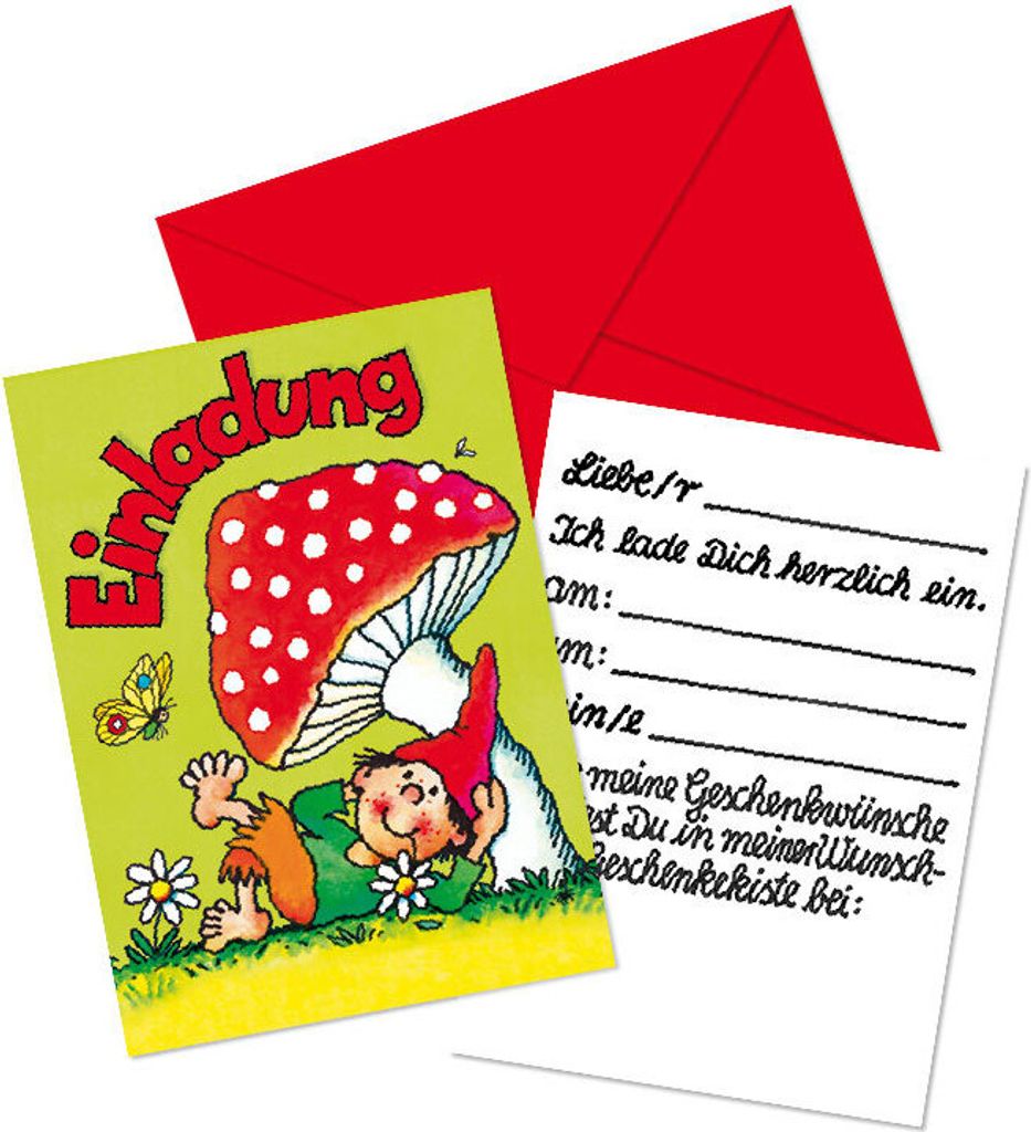 LUTZ MAUDER Kindergeburtstag Geschenkekisten-Karte Tommi Tüpfel