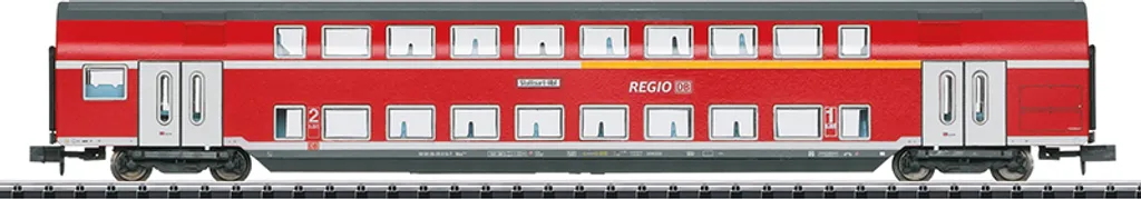 Voiture Trix 18055 N à double étage : finissez votre rame DB AG réaliste