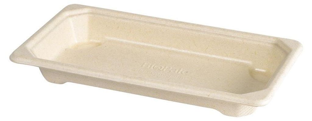 400x DUNI Sushi Box Slim Short Braun