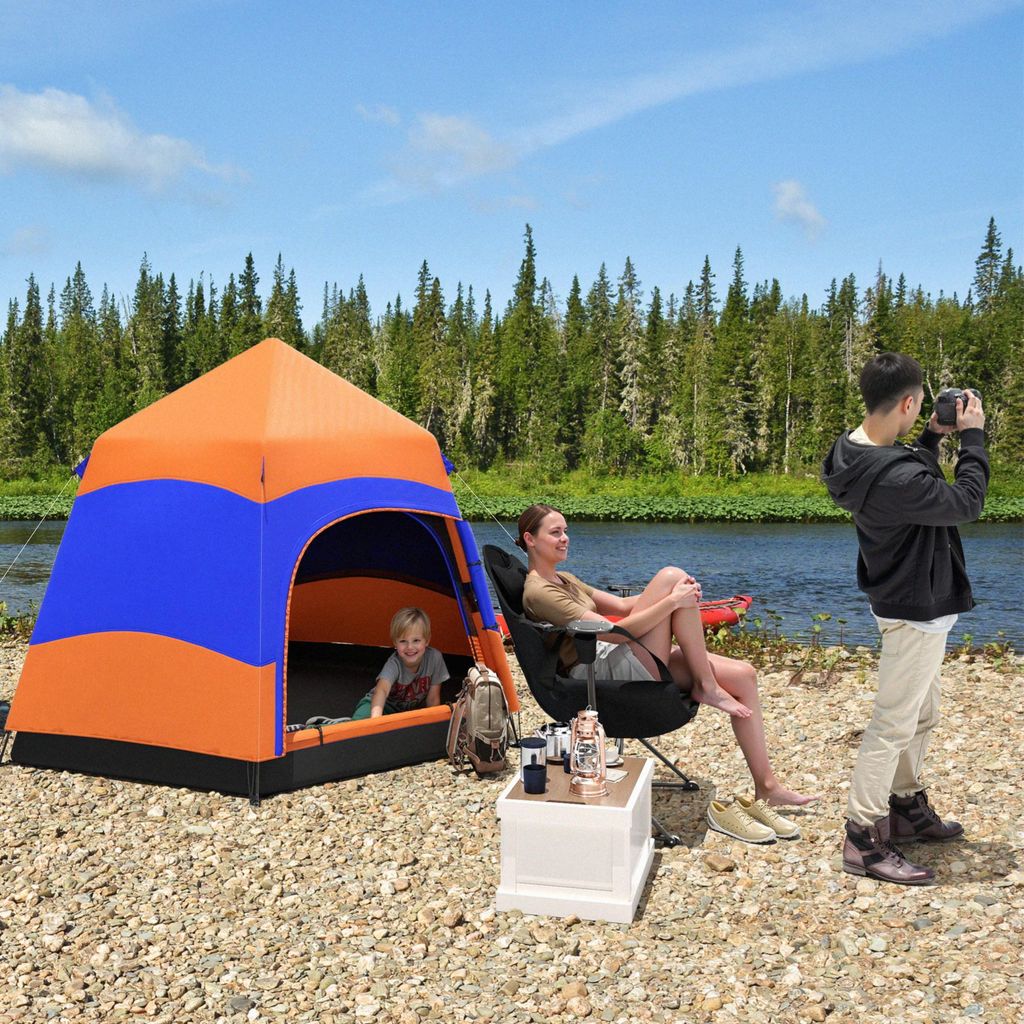 Campingzelt 4 Personen Pop-Up Instant, Familienzelt Produktbild 