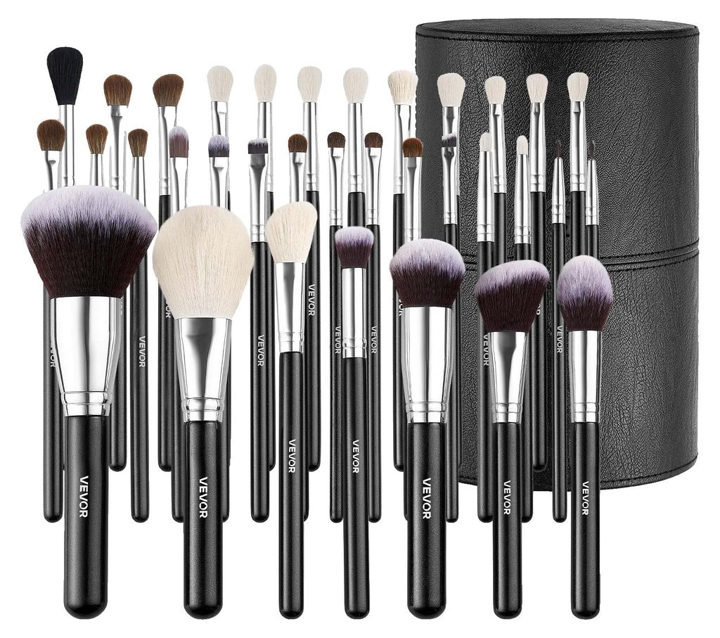 Juego de brochas de maquillaje VEVOR, de 34 piezas, set Imagen del producto 