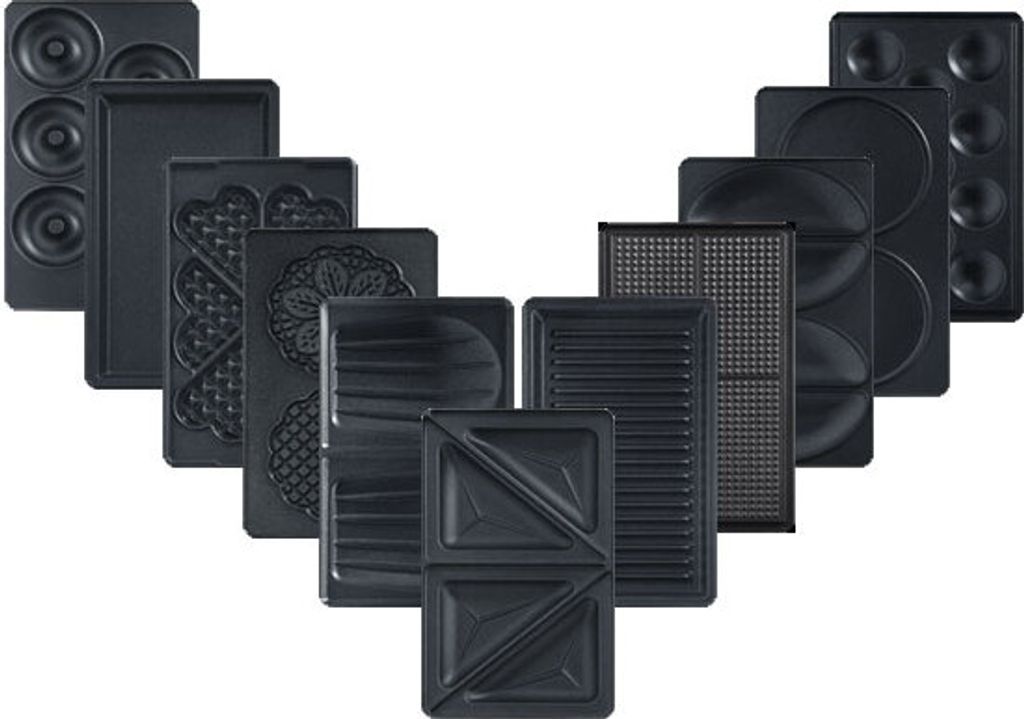 Tefal XA 8001 SNACK COLLECTION Plattenset Nr.1 Sandwich Produktbild 8