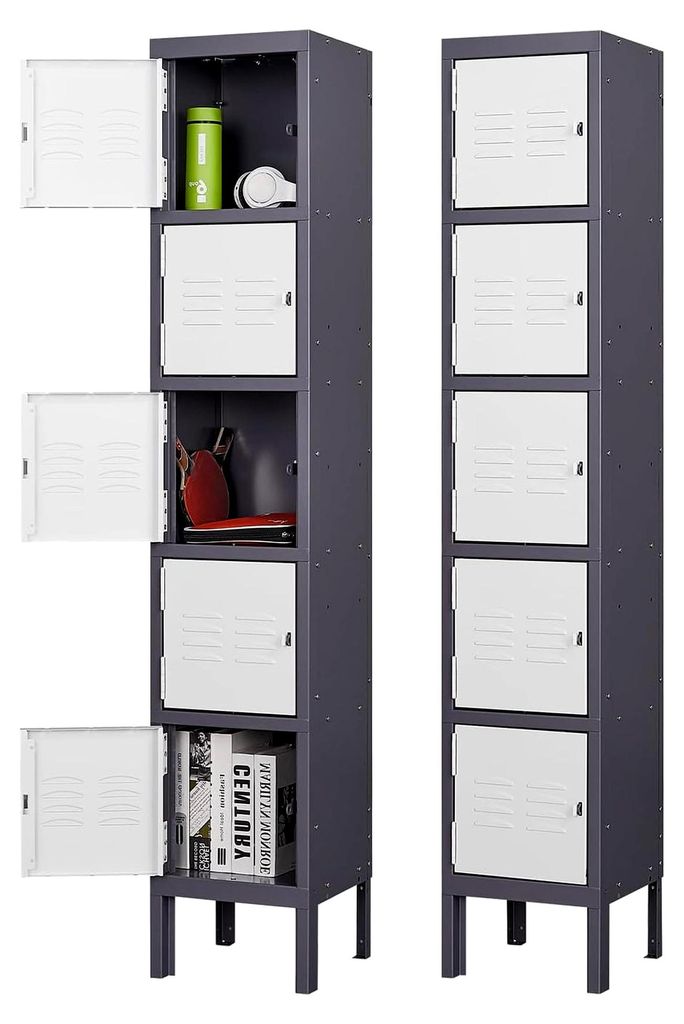 Metallspind Schließfachschrank Mehrzweckschrank Umkleideschrank Metallschrank Spind Lockers Fächerschrank Lagerschrank Wertfachschrank Garderoben...