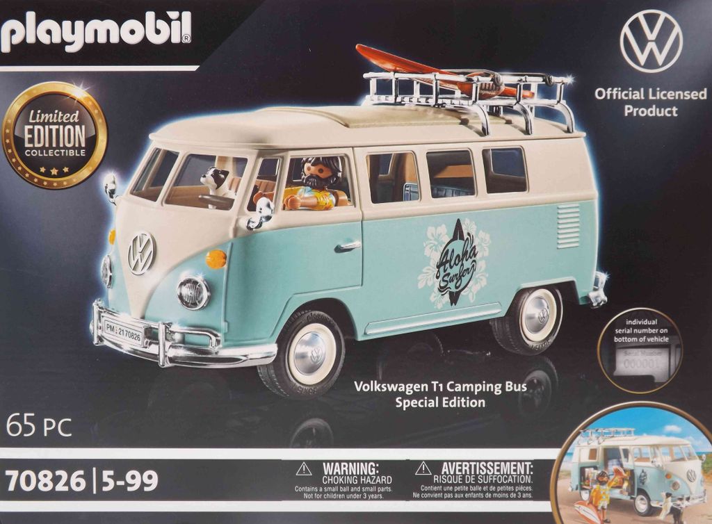 PLAYMOBIL® Volkswagen 70826 - Autobus kempingowy T1 Zdjęcie produktu 