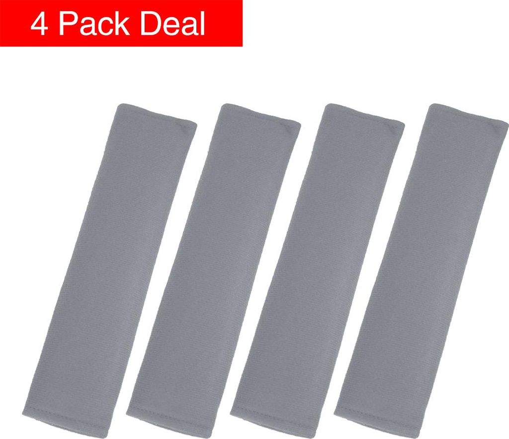 4pcs Universel Gris  Ceinture  Tampons Couverture pour Image du produit 