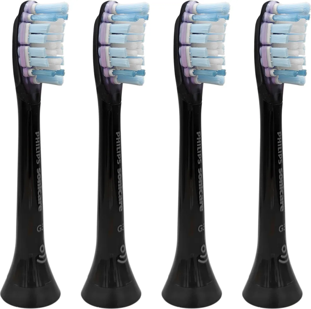 Brosses à dents de rechange Philips Sonicare G3 Gum Care Noir Pack x4