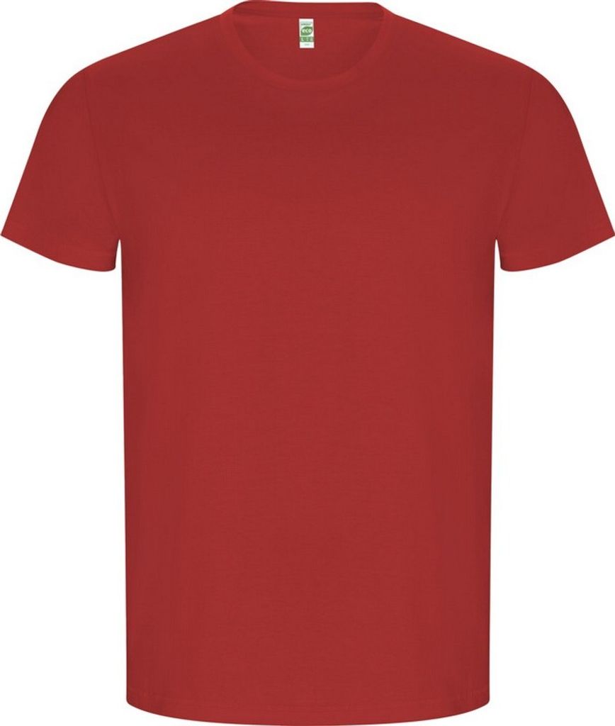 Roly - "Golden" T-Shirt für Herren kurzärmlig PF4236 (XL) (Rot)