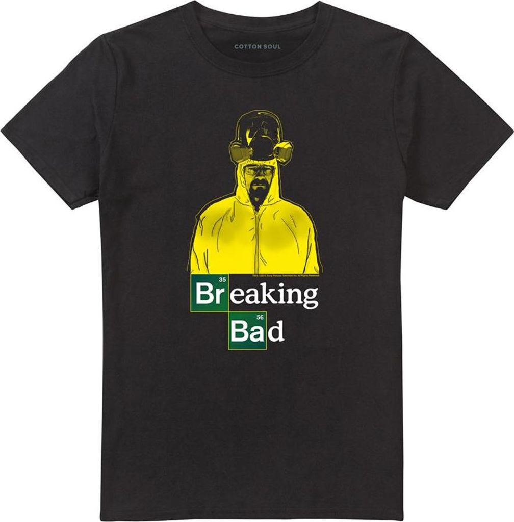 Breaking Bad - T-Shirt für Herren/Damen Uni TV21804 (M) (Schwarz)