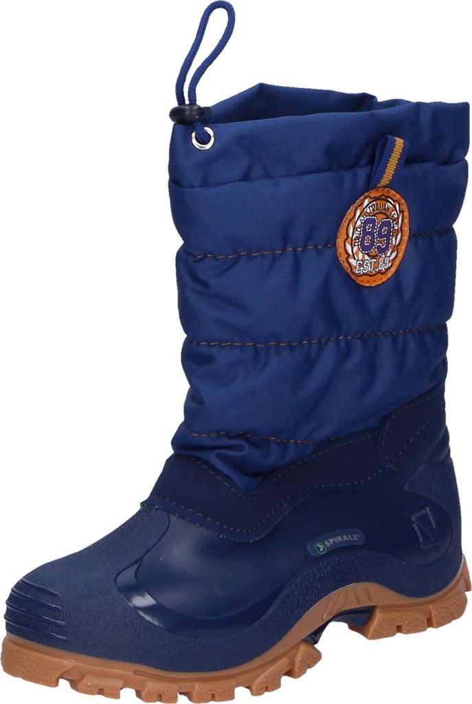 Nora Spirale Kinderstiefel Eric blau gefüttert Gr. 32
