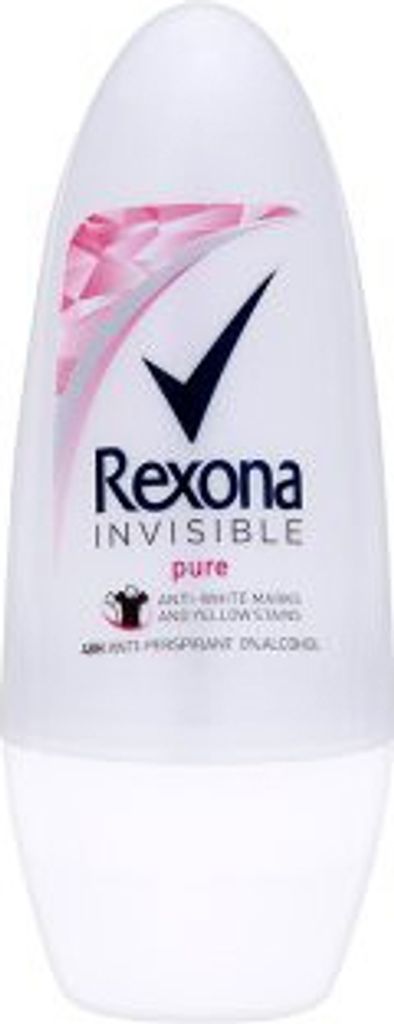 Rexona Invisible Pure Roll-On Antiperspirant 50ml