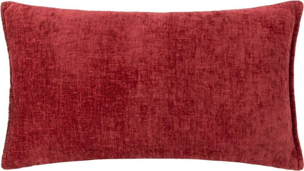 Evans Lichfield - Rechteckig - Kissenhülle "Buxton" wendbar RV3054 (30 cm x 50 cm) (Rot)