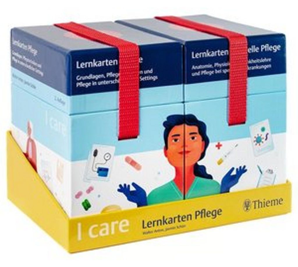 I care Lernkarten Pflege - Set (im Schuber) Obrázek produktu 