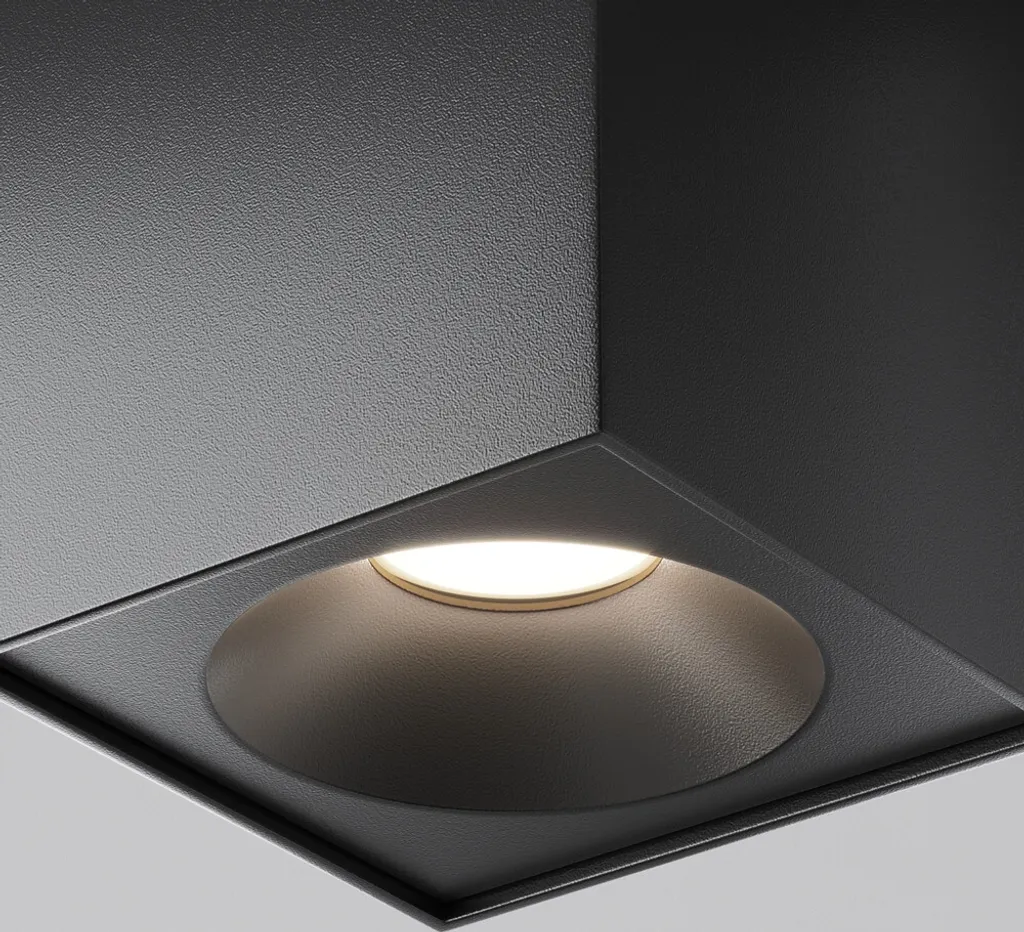 Projecteur extérieur Maytoni ZOOM Noir - IP65 11,5x9cm - Douille GU10 - 3