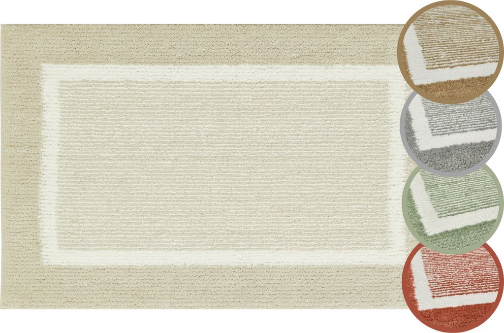 andiamo Badematte Maui beige 60 x 100 cm