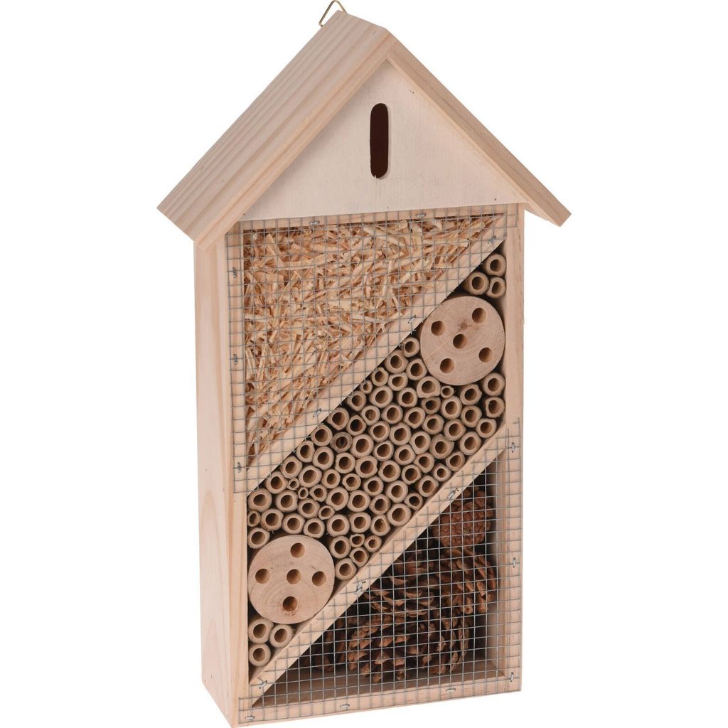 Domek dla owadów, 20 x 8,5 x 36 cm, drewniany Zdjęcie produktu 
