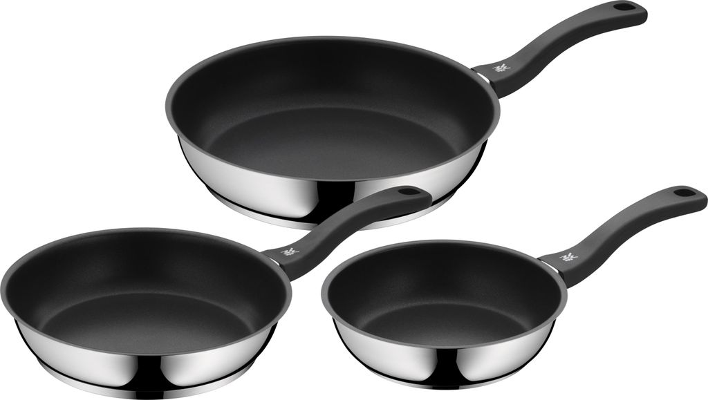 WMF Devil Pfannenset 3-teilig, Bratpfanne 24, 20, 28 cm, Produktbild
