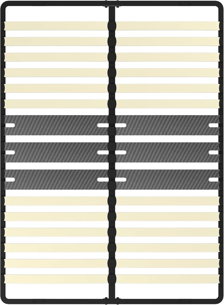 Sommier DEWINNER 140x200 cm - 30 Lattes Peuplier et Zone Centrale Réglable