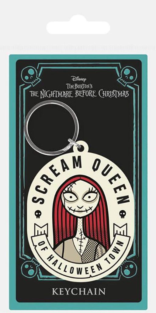 Pyramid Scream Queen Heiligabend Gummi Schlüsselanhänger Durchsichtig Durchsichtig One Size