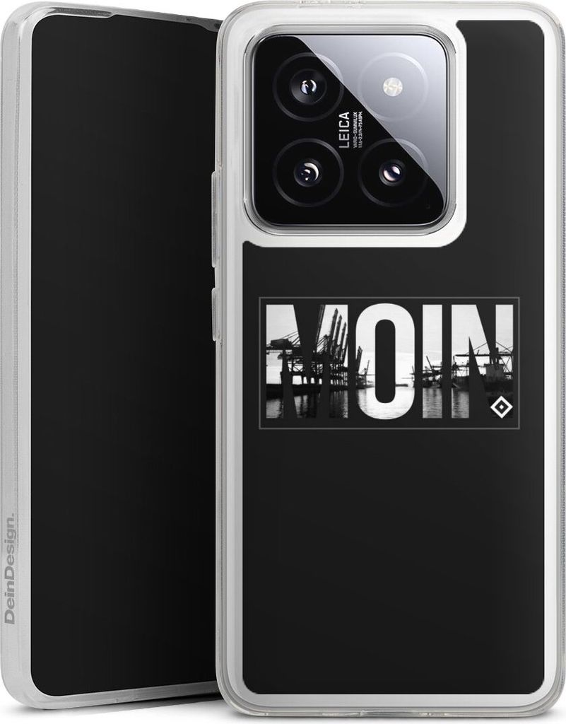 DeinDesign Handyhülle für Xiaomi 14T Silikon Hülle Case Smartphone Schutzhülle HSV Hamburger SV Offizielles Lizenzprodukt