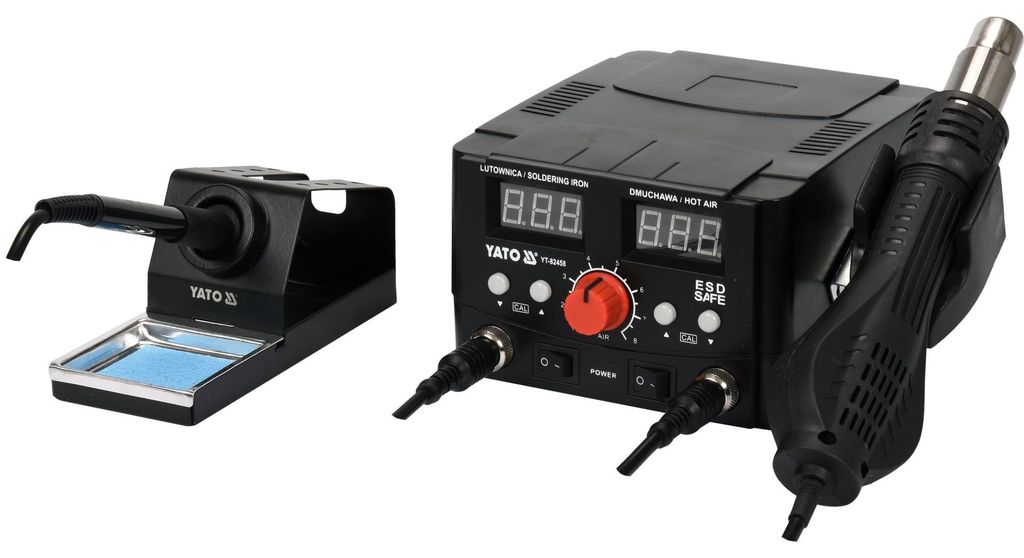 Yato Stacja Lutownicza 2W1 Yt-82458 Zdjęcie produktu 