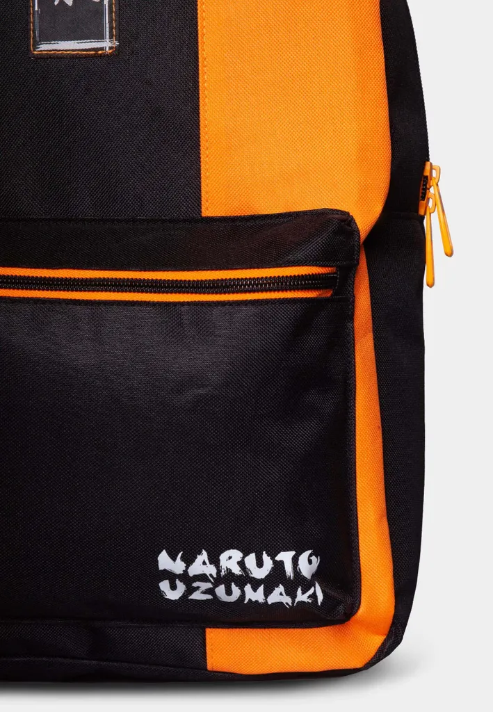 Sac à dos Naruto Basic Plus : Cartable manga noir pour collège