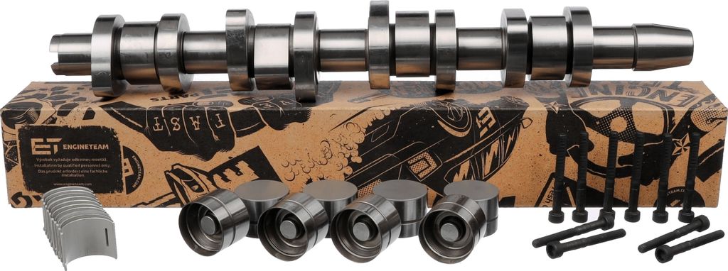 ET ENGINETEAM Nockenwellensatz HV0341 Einlassseite Auslassseite für VW Golf IV Schrägheck (1J1) 54mm hydraulisch Gusseisen