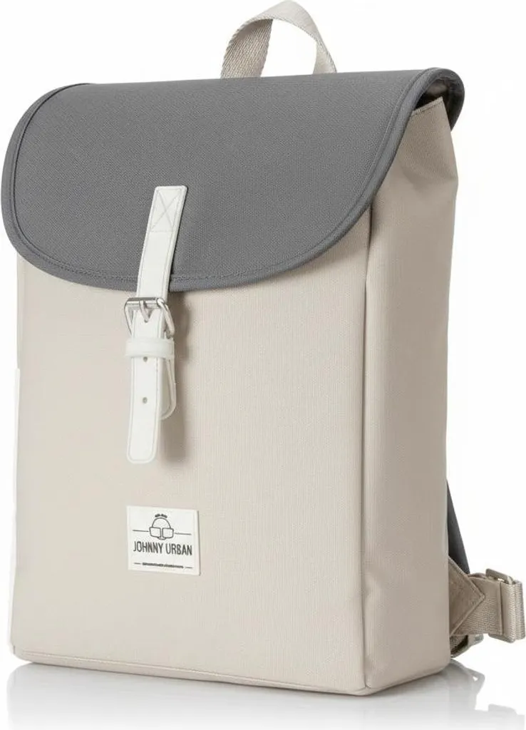 Zainetto Sostenibile Johnny Urban Romy 7L - Beige Idrorepellente