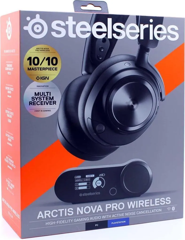 SteelSeries Arctis Nova Pro Wireless Casque Gaming Bluetooth Noir - 31