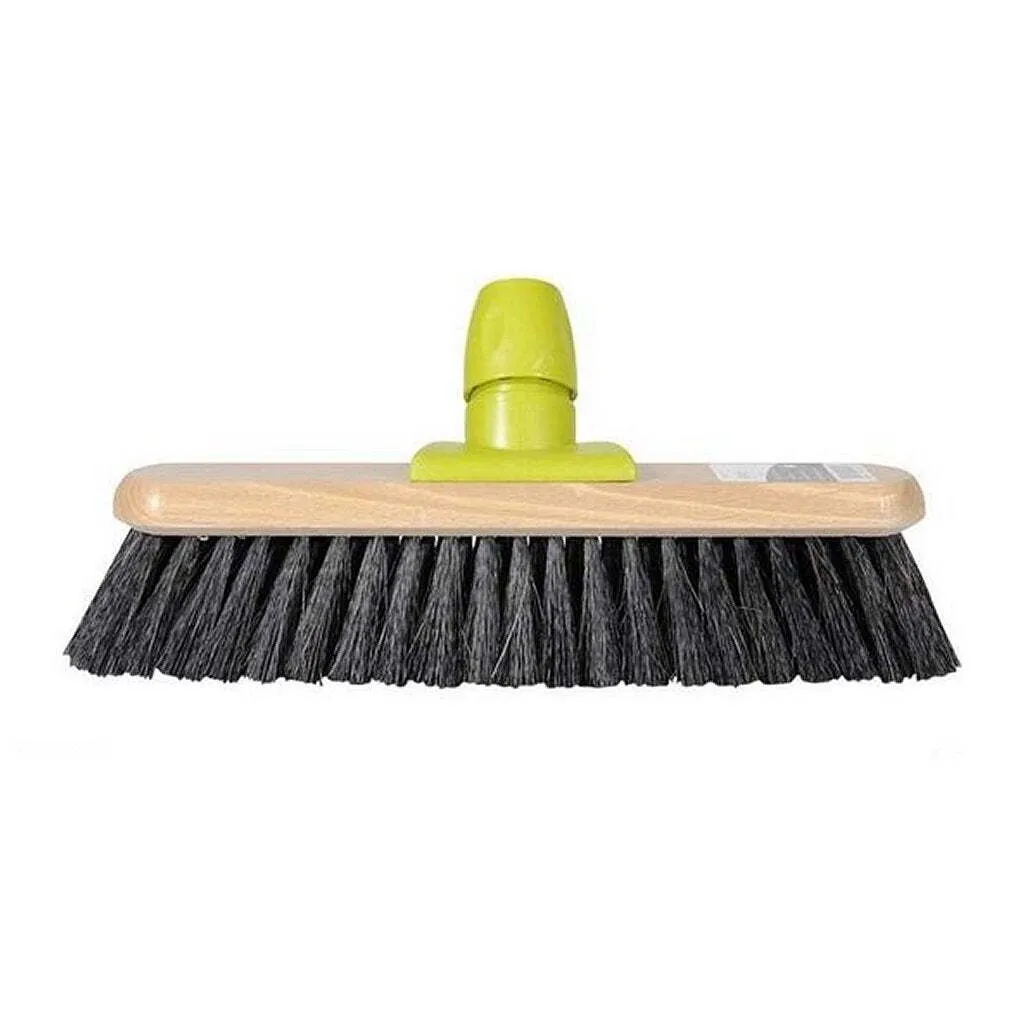 Balai bois en crin de cheval 30 cm anti-poussière sans rayer le parquet