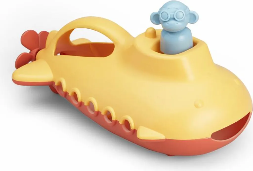 Jouet de bain sous-marin Viking Toys en plastique recyclé vert 20cm