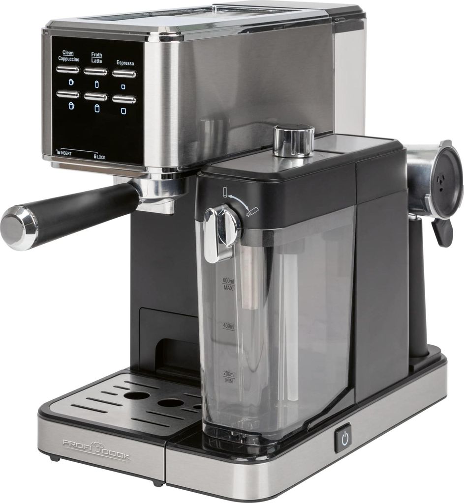 Clatronic ProfiCook PC-ES-KA 1266, ekspres do kawy, 1,5 l, Zdjęcie produktu 
