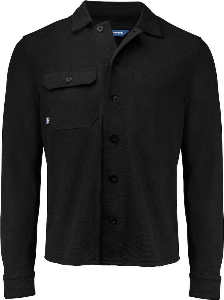 Cutter & Buck - "Advantage Leisure" Hemd für Herren UB1195 (L) (Schwarz)