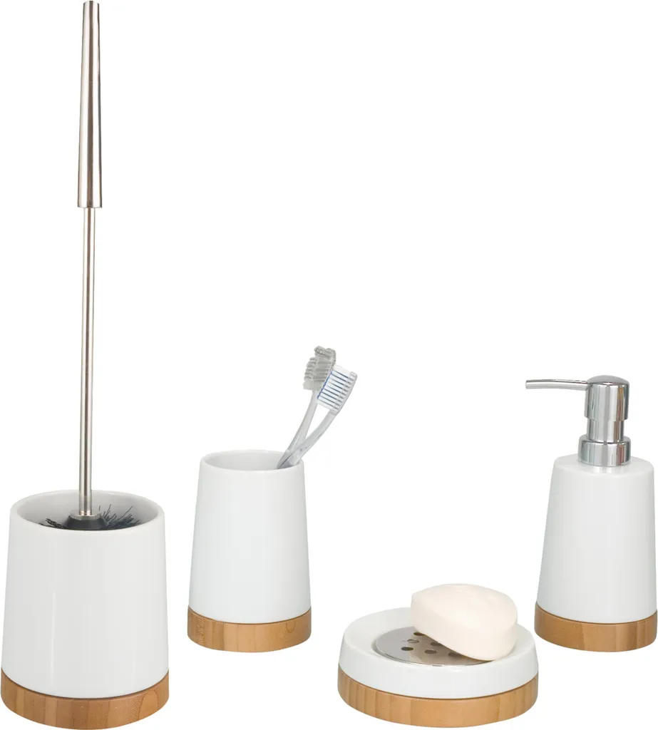 Porte-brosse à dents WENKO idéal pour l'organisation de la vasque