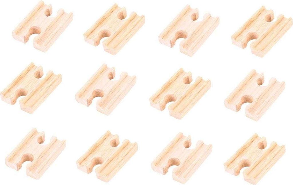 BigJigs Mini Rails Ferrovia in legno F/F - Set di Immagine del prodotto 