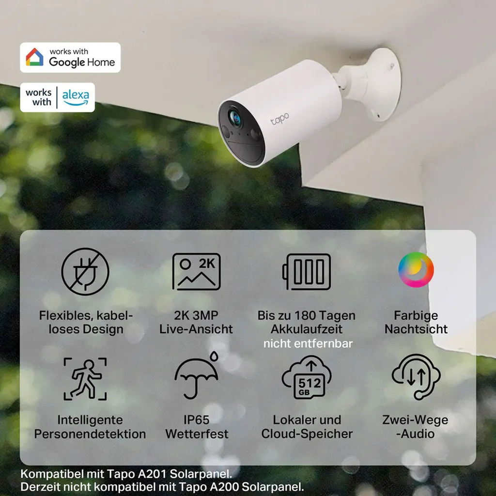 Caméra de Surveillance Extérieure TP-Link Tapo C410 Résolution 2K - 9