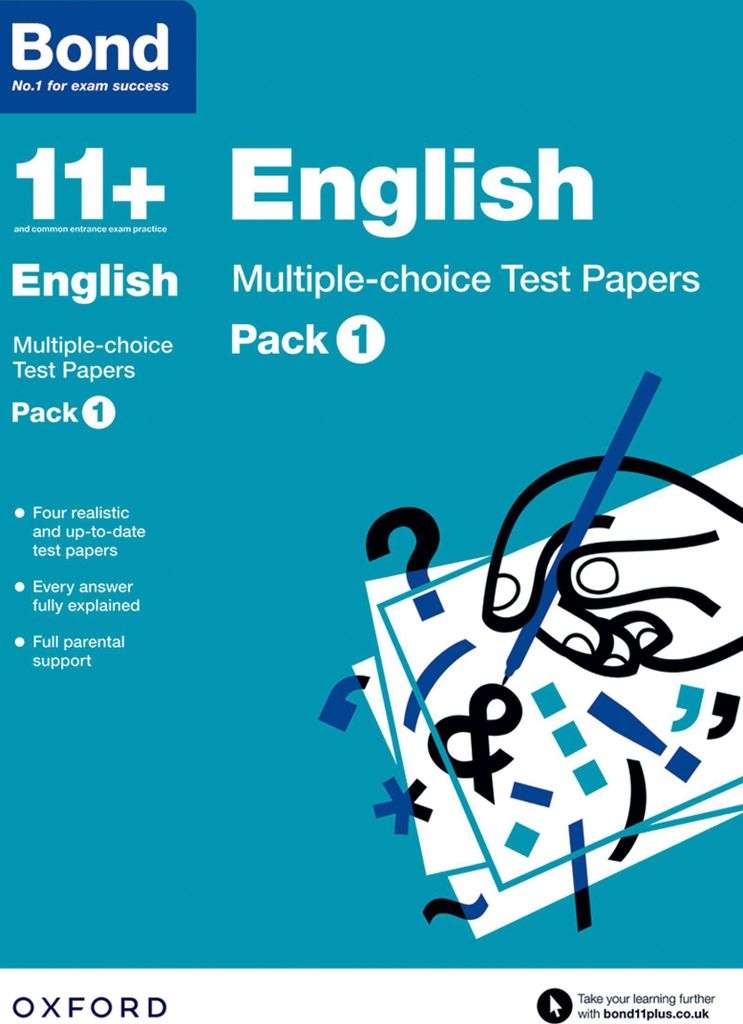 Bond 11+: English: Multiple-choice Test Papers: For 11+ GL assessment and Entrance Exams