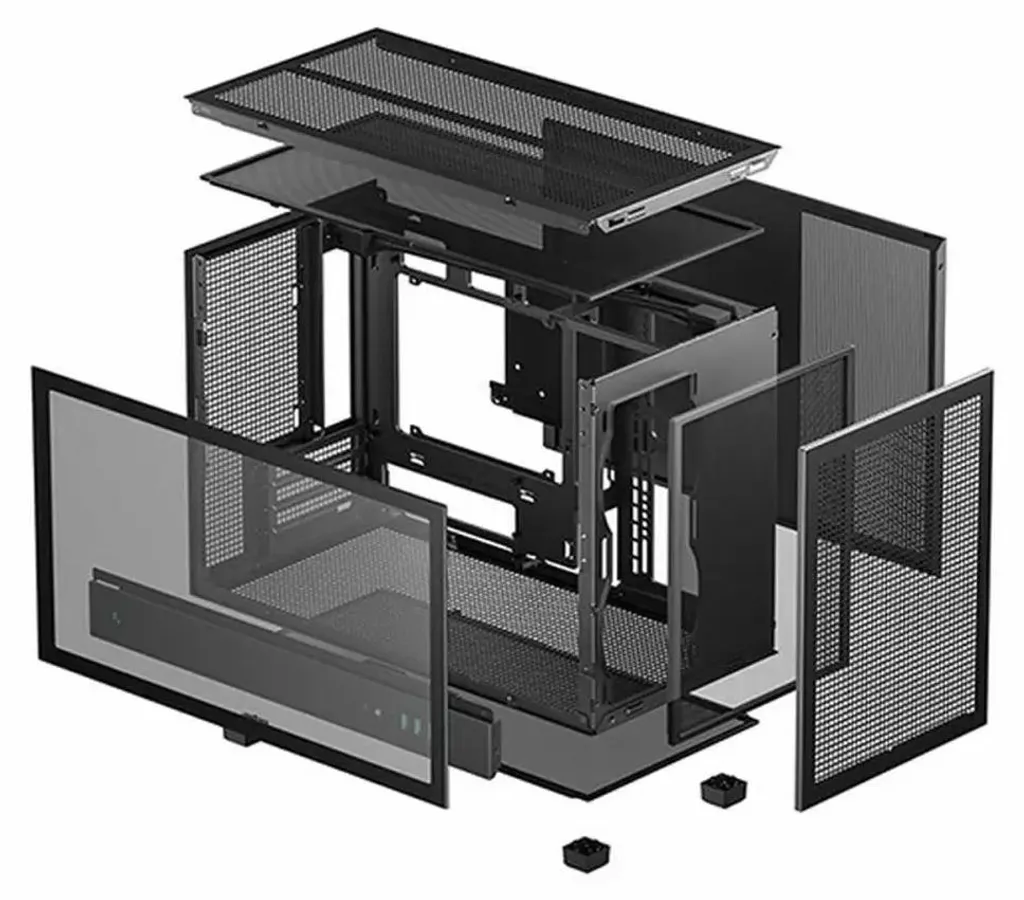 Boîtier PC Deepcool CH260 Micro Tower Noir compact et performant