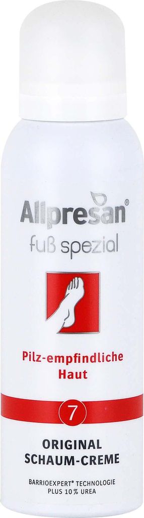 Allpresan Fuß spezial nr. 7, schuim tegen voetzwemmerig, Productafbeelding 
