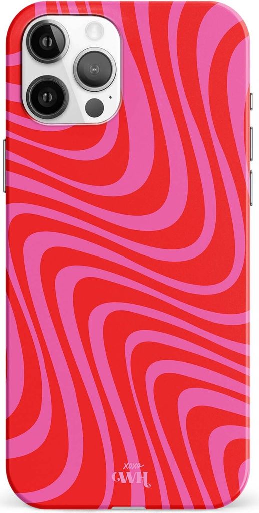WH Berry Much - Single Layer - Hülle passend für iPhone 11 Pro Max - Rot - Rosa