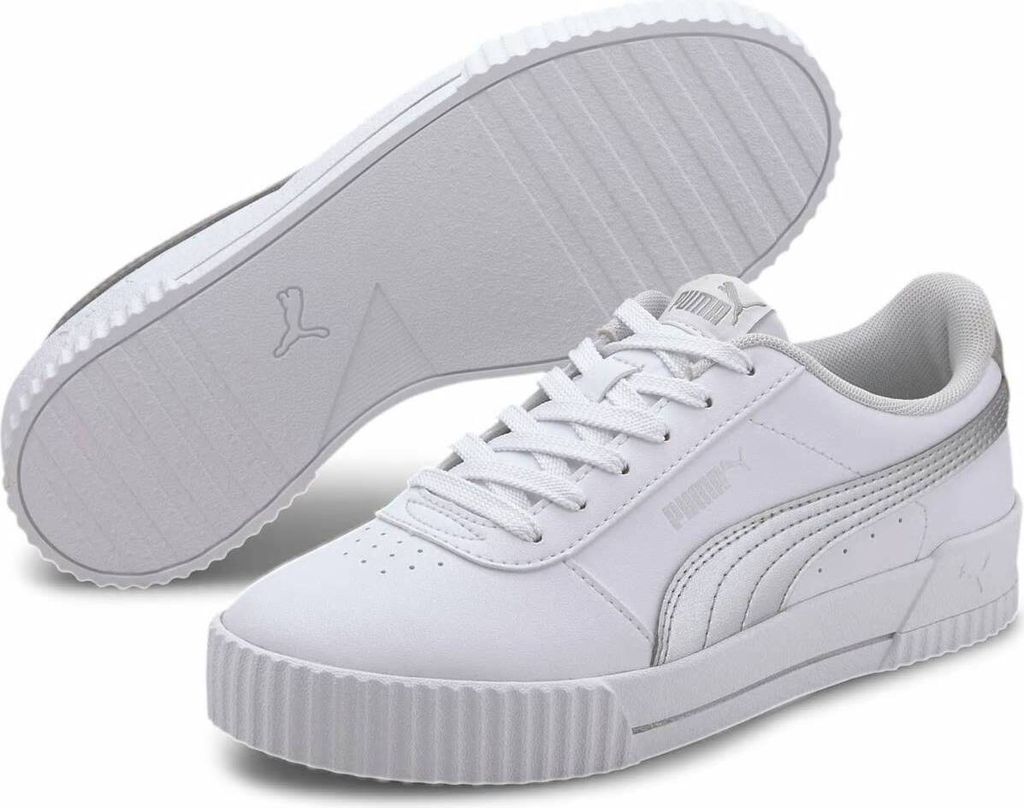 Puma Carina Meta20 White Silver Größe EU 36 Normal