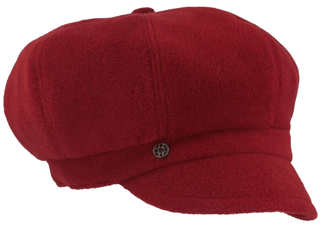 Loevenich Ballonmütze aus Polar Soft Fleece , rot, Gr. Einheitsgröße