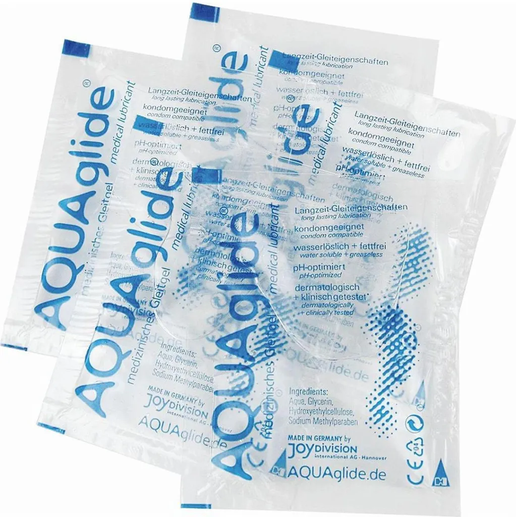 Kit 50x3ml JOYDIVISION AQUAglide Lubrificante Medico per Pelli Sensibili - 2