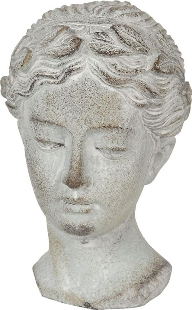 Clayre & Eef Busto 12x11x17 cm Pietra grigia Immagine del prodotto 