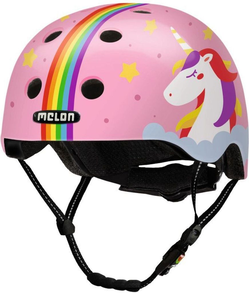 MELON Kinderfahrradhelm Urban Active, phantasia