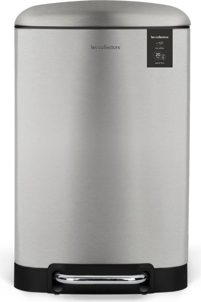 Les Collectors No 512 Pedal bin Grey 20litrový pedálový koš Obrázek produktu 