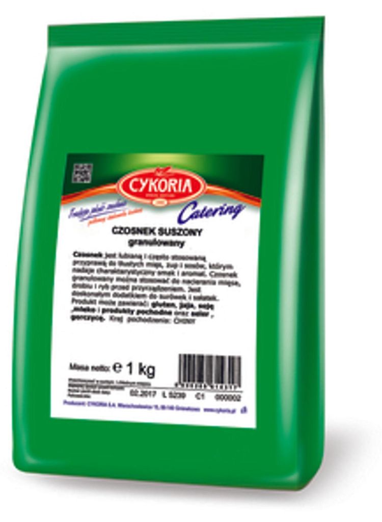 Czosnek suszony Granulowany CYKORIA 1kg Zdjęcie produktu 