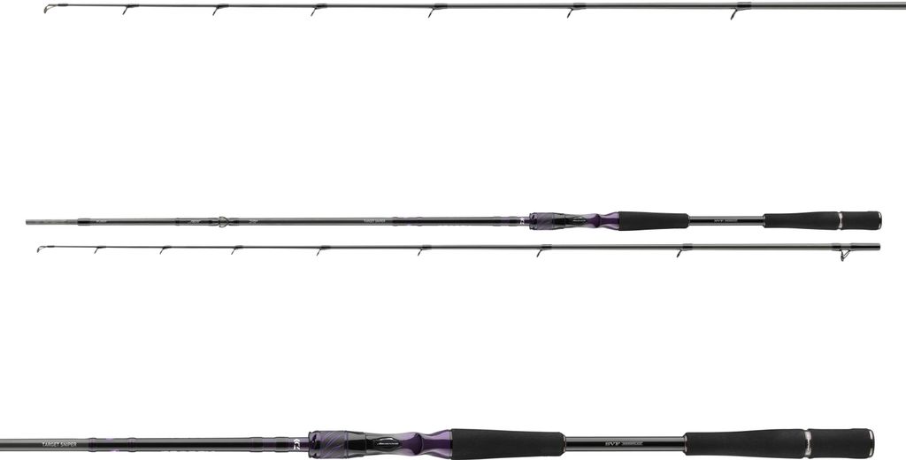DAIWA Prorex AGS, 2,4m, 7,87ft, 0-120g, 2 Teile, Baitcast Angelrute, extra fast / fast, 11214-240